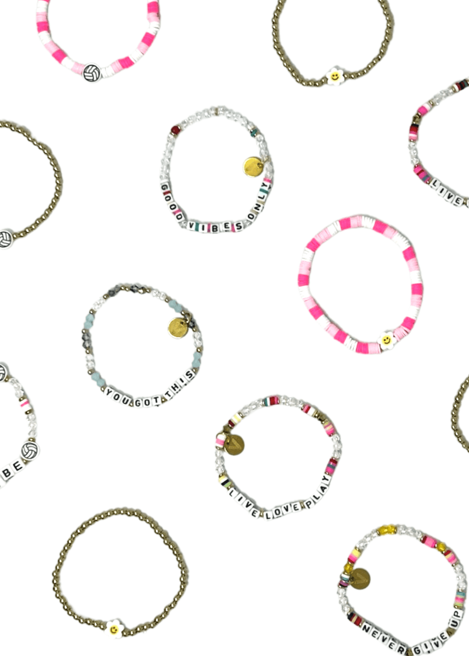 Live. Love. Play. Inspirational Bracelet